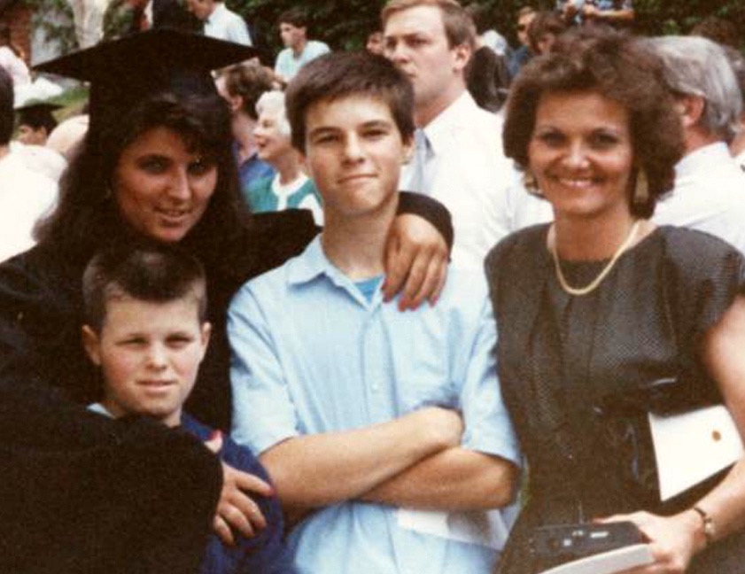 Ken, Sean, Michelle & Mom - 6